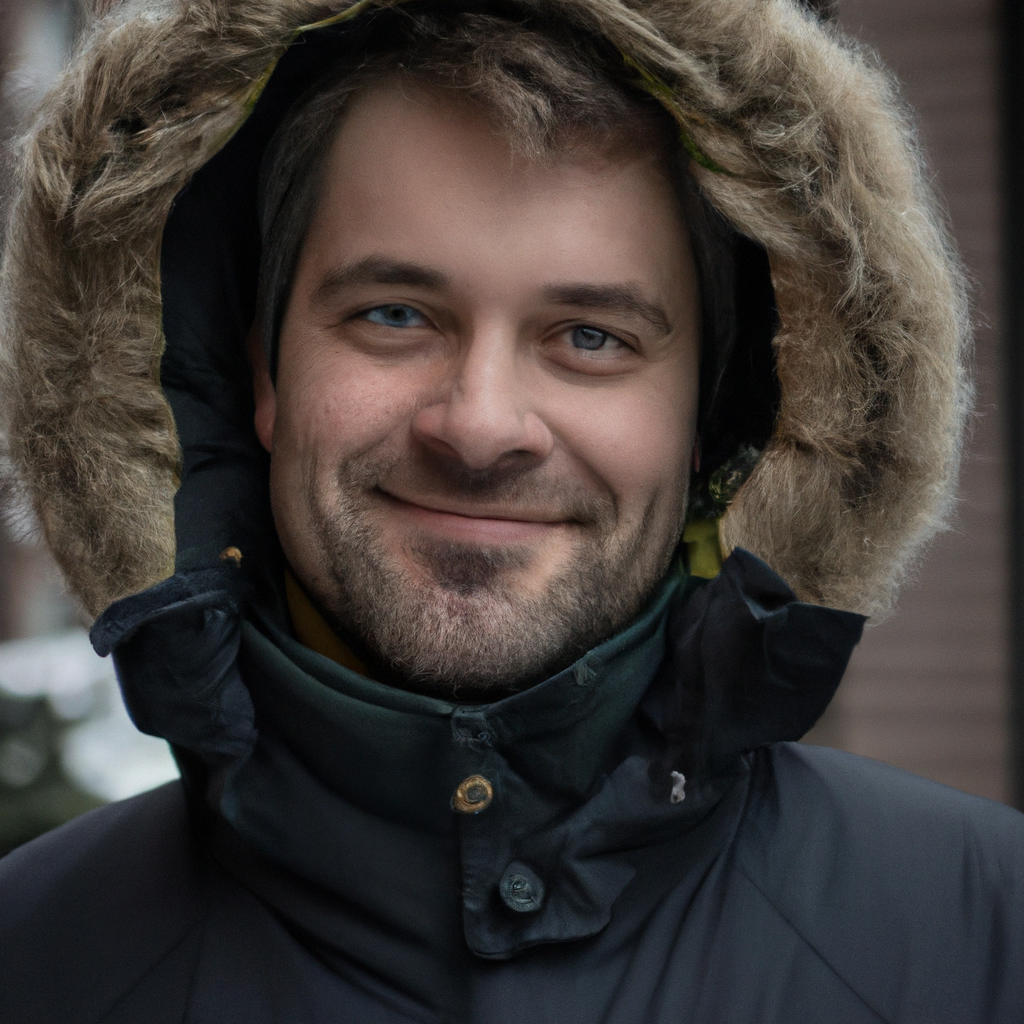 Smiling Canadian homeowner